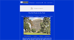 Desktop Screenshot of delpradointhepark.com